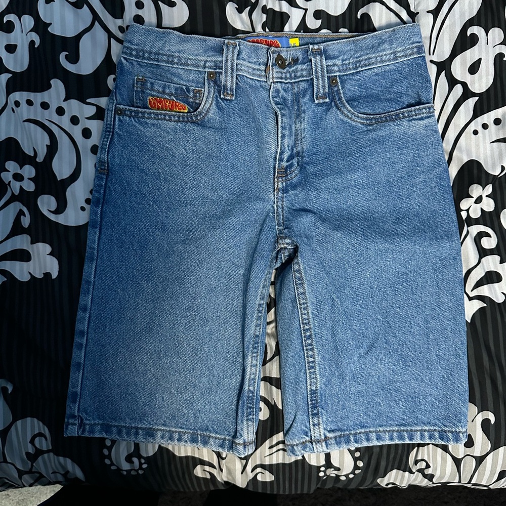Empyre Light Blue Denim Jorts